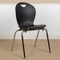 Flash Furniture Advantage Titan Black Student Stack School Chair, 18" ADV-TITAN-18BLK - alternate 1